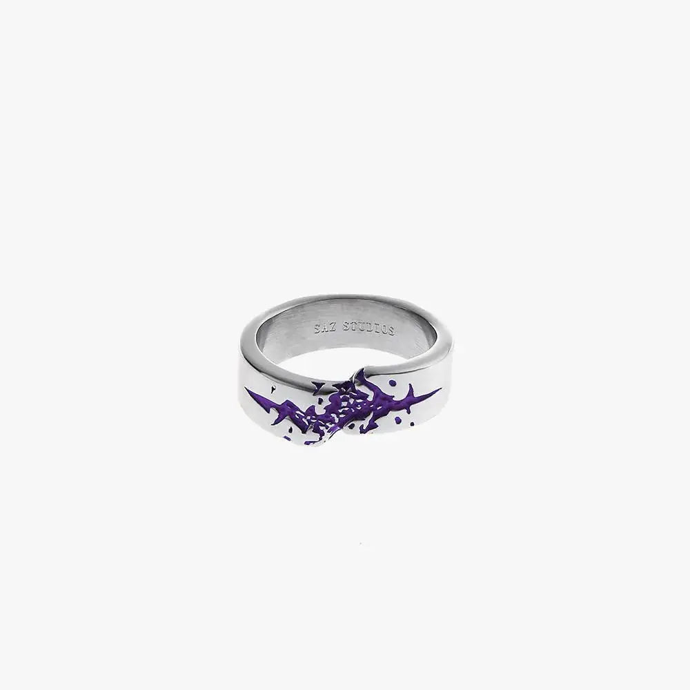 Color Irregular Ring ArtsKoreanMan