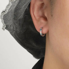 Colored Zircon Hoop Earrings ArtsKoreanMan