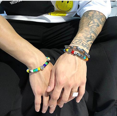 Colorful Beaded Bracelet ArtsKoreanMan