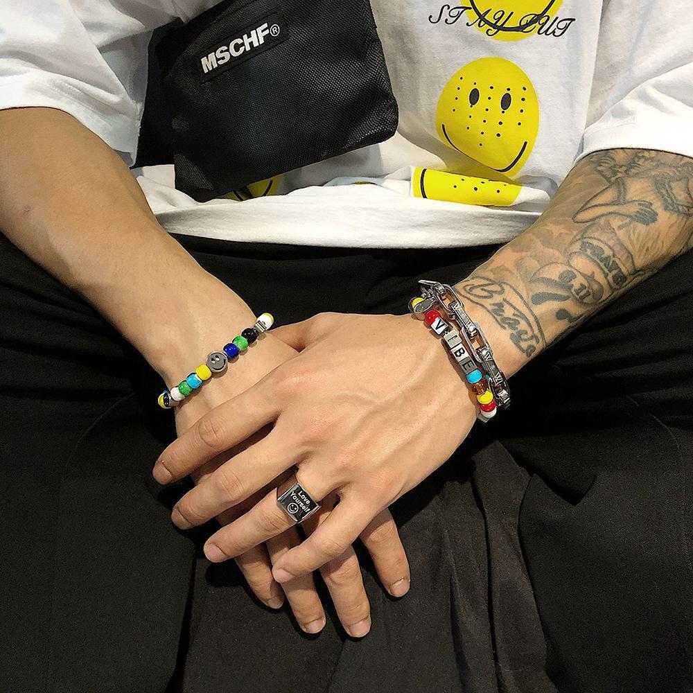 Colorful Beaded Bracelet ArtsKoreanMan