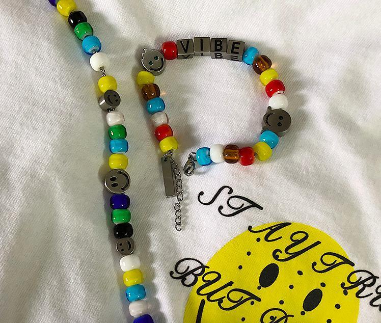 Colorful Beaded Bracelet ArtsKoreanMan