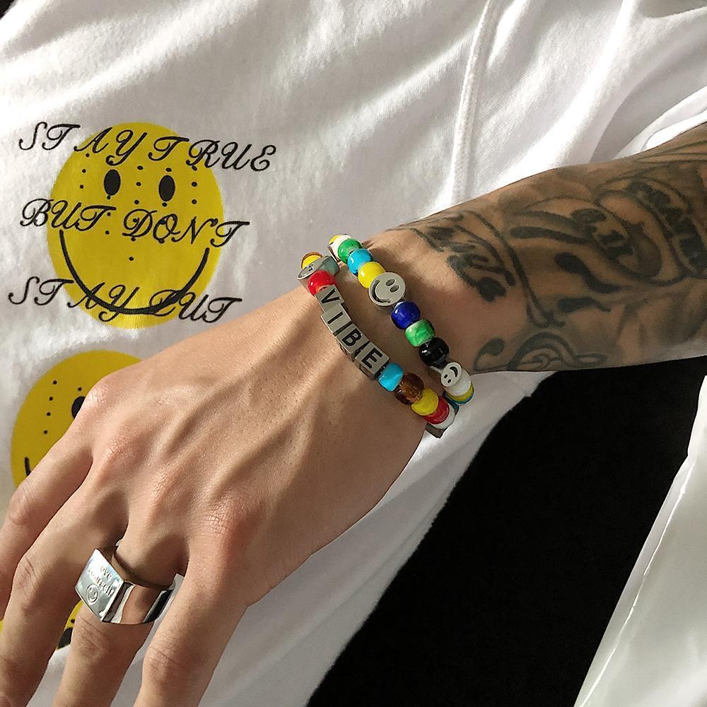 Colorful Beaded Bracelet ArtsKoreanMan
