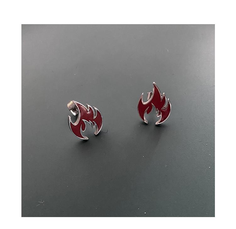 Creative Flame Stud Earrings