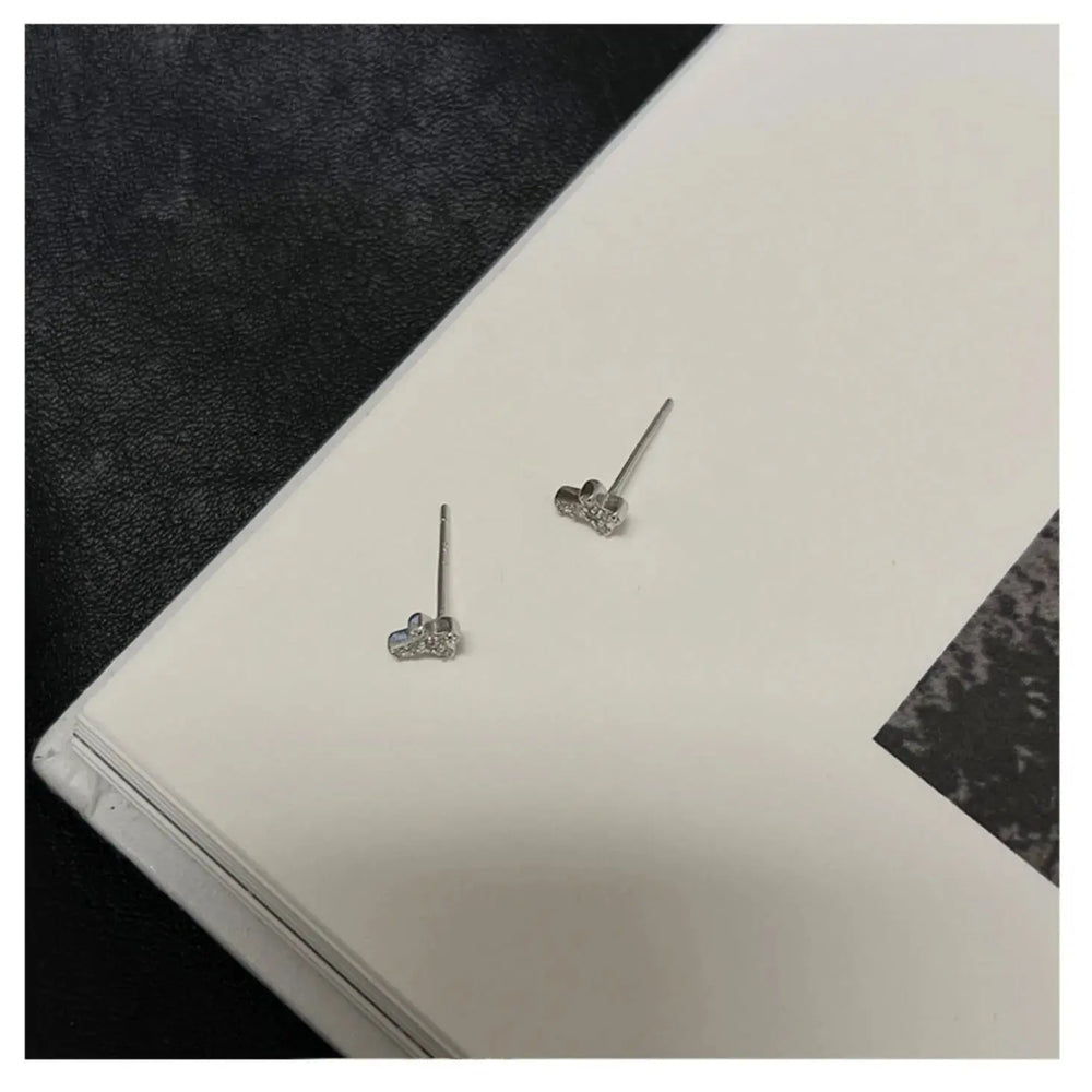 Cross Ear Studs ArtsKoreanMan