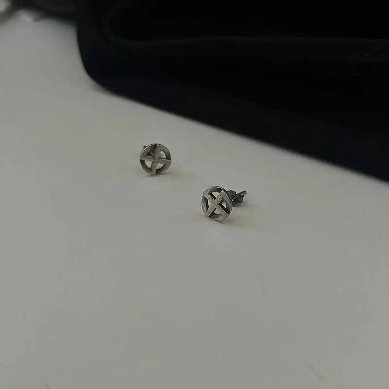 Cross Lucky Earrings ArtsKoreanMan