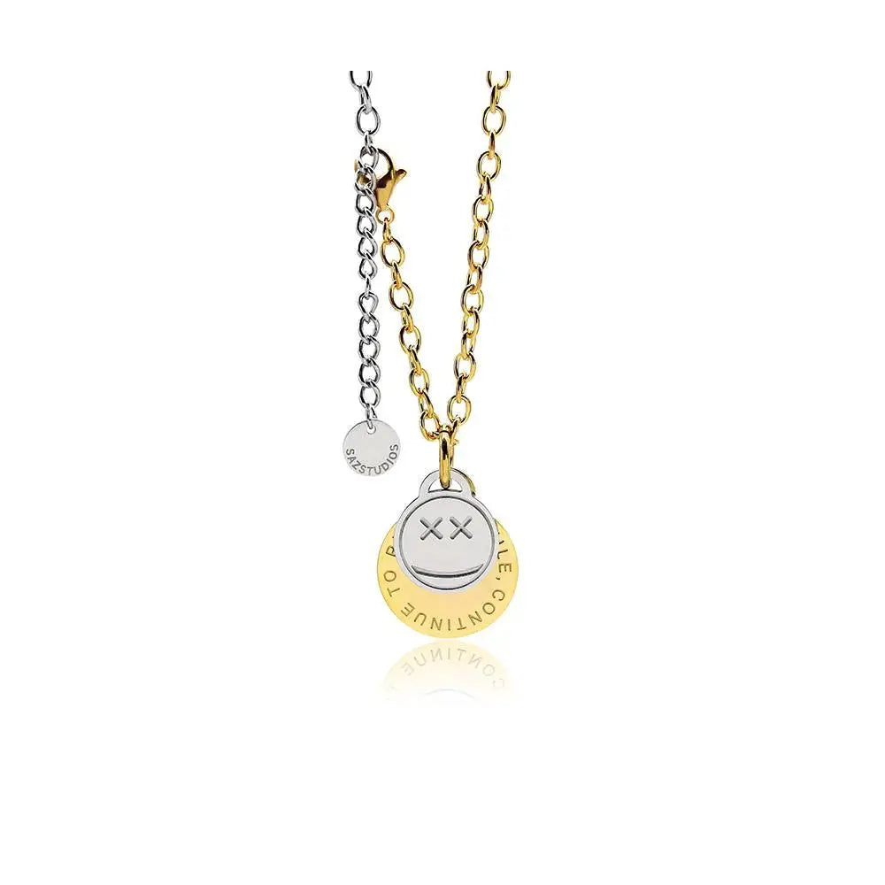 Crying Face Necklace ArtsKoreanMan