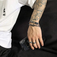 Cuban Chain Bracelet ArtsKoreanMan