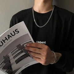 Cuban Chain Necklace ArtsKoreanMan