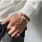 Cuban Chain Pearl Bracelet ArtsKoreanMan