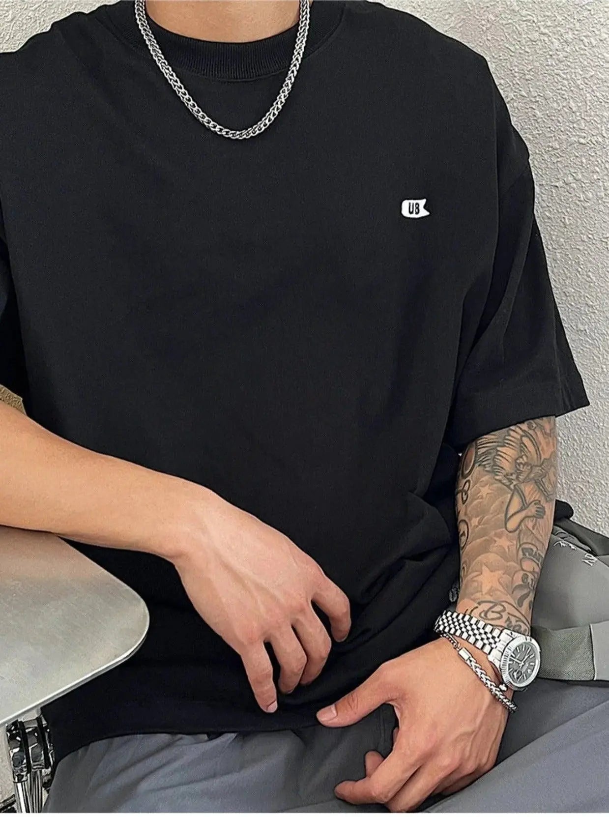 Cuban Chain Titanium Steel Necklace ArtsKoreanMan