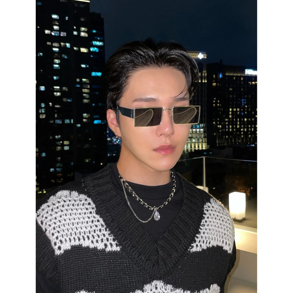 Cyberpunk Black Sunglasses ArtsKoreanMan