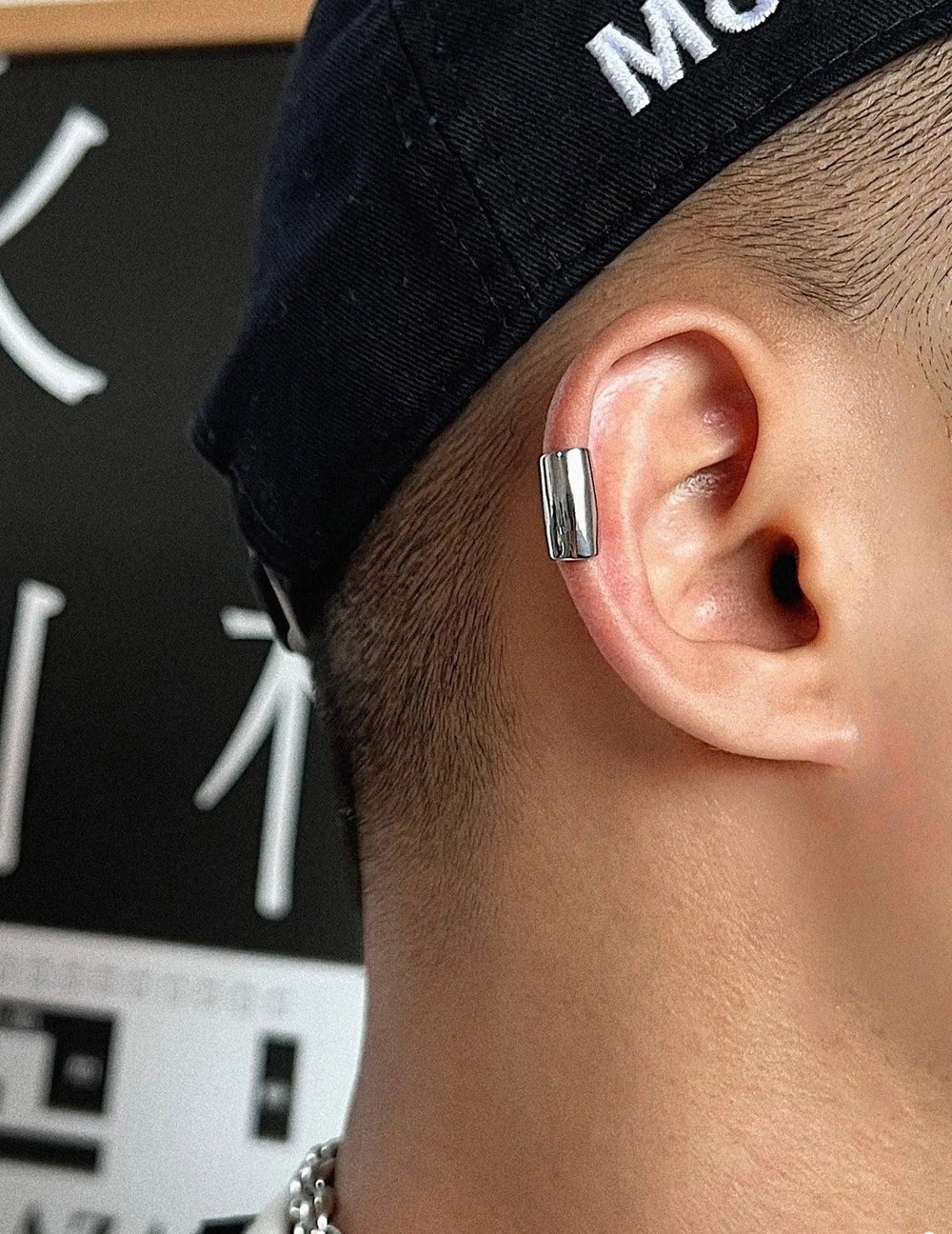 Cylinder Ear Clips ArtsKoreanMan