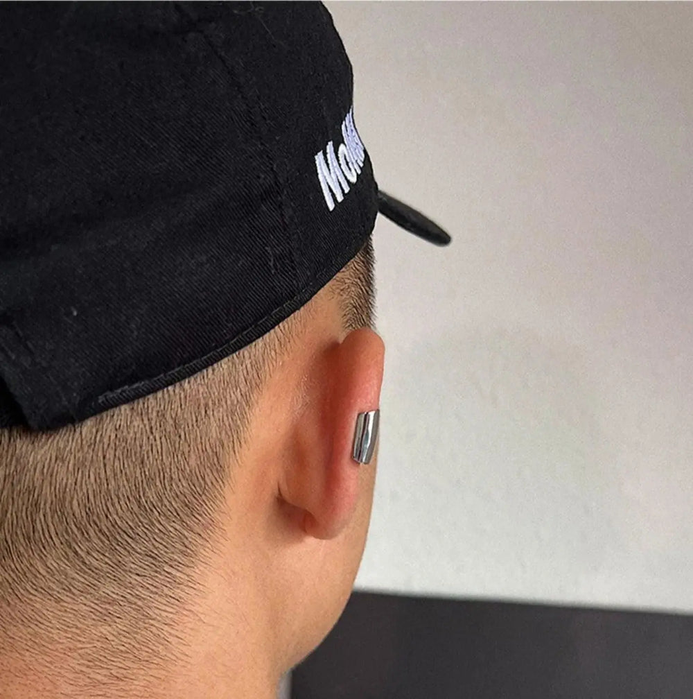 Cylinder Ear Clips ArtsKoreanMan