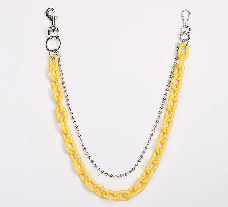 Detachable Chain Trousers ArtsKoreanMan