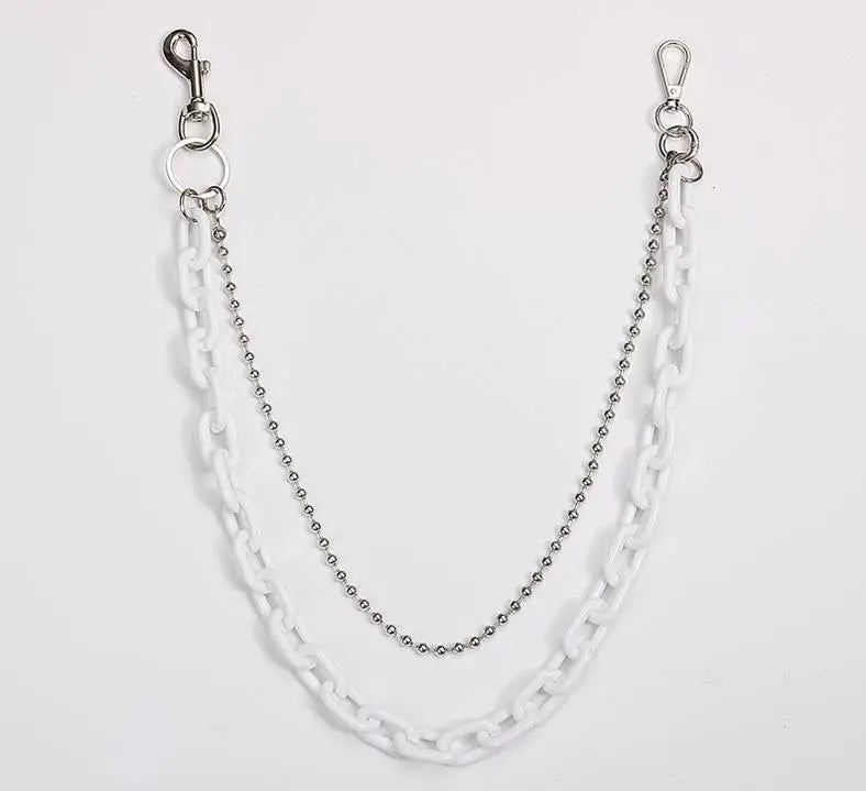 Detachable Chain Trousers ArtsKoreanMan