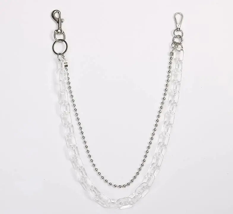 Detachable Chain Trousers ArtsKoreanMan