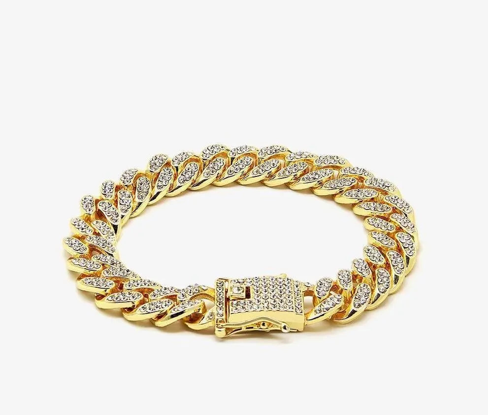 Diamond Cuban Chain Bracelet ArtsKoreanMan