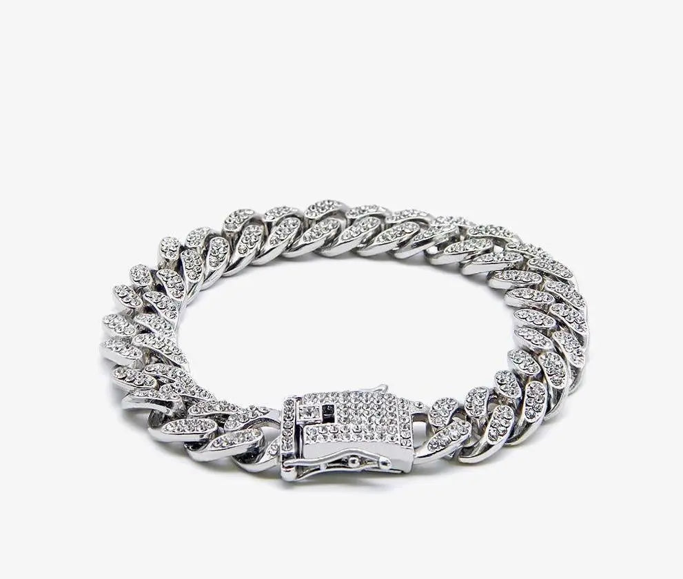 Diamond Cuban Chain Bracelet ArtsKoreanMan