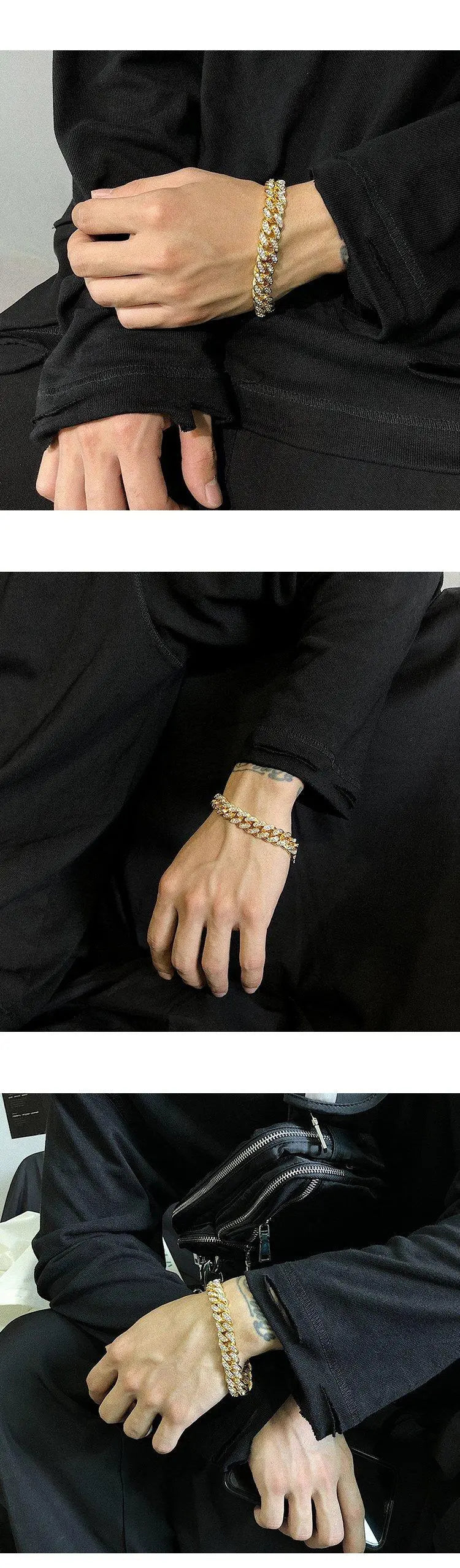 Diamond Cuban Chain Bracelet ArtsKoreanMan