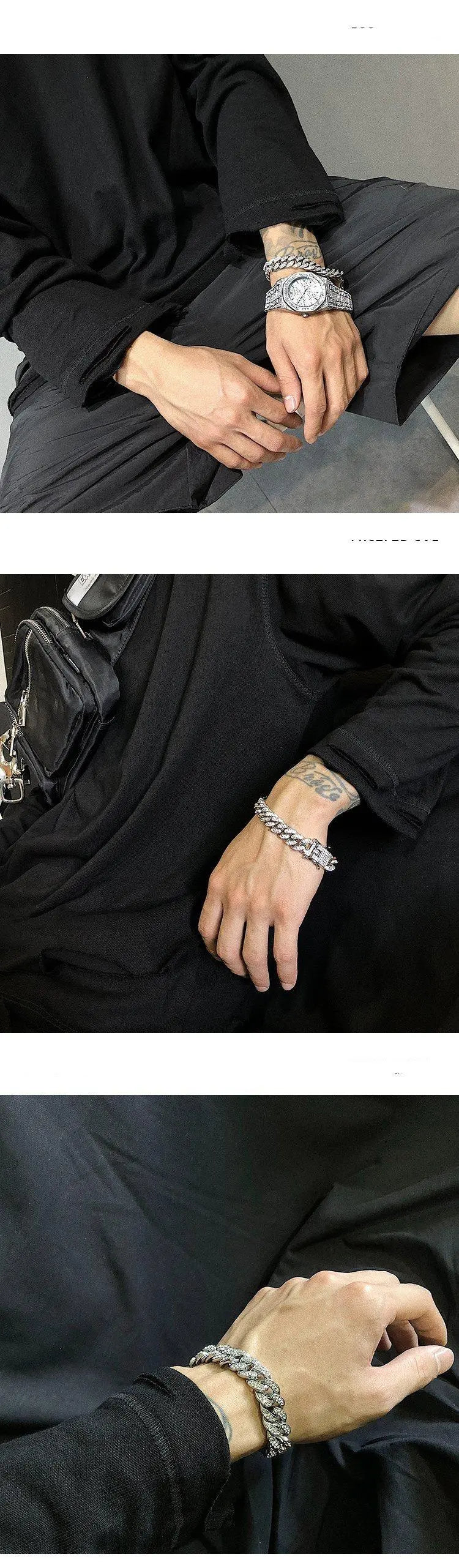 Diamond Cuban Chain Bracelet ArtsKoreanMan