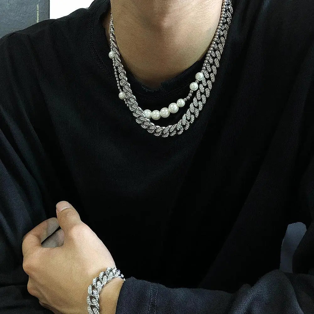 Diamond Cuban Chain Necklace ArtsKoreanMan