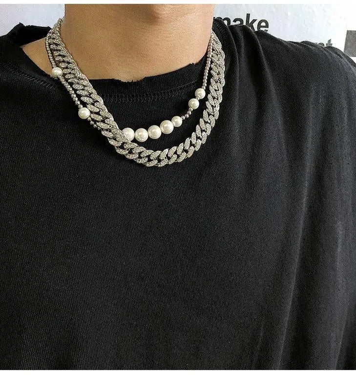 Diamond Cuban Chain Necklace ArtsKoreanMan