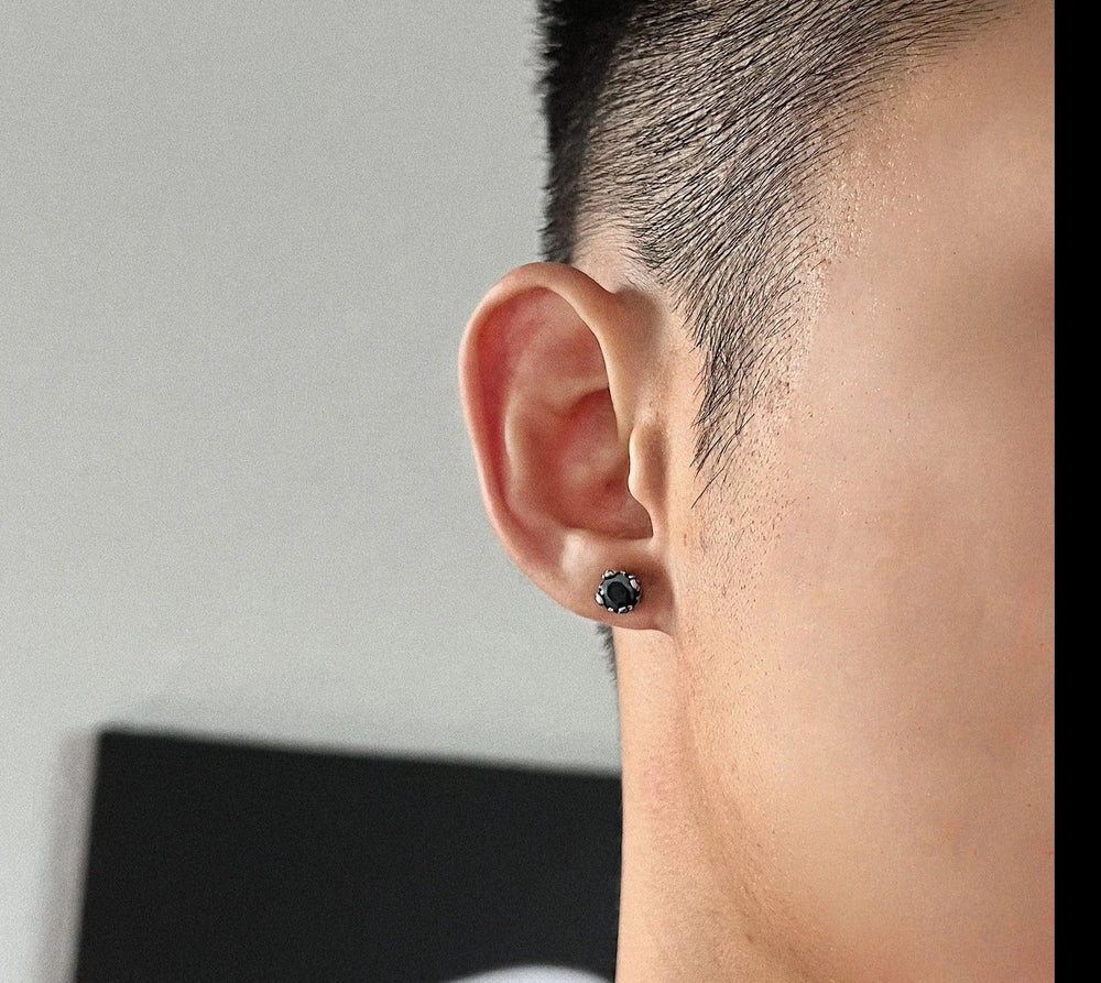 Diamond Stud Earrings ArtsKoreanMan