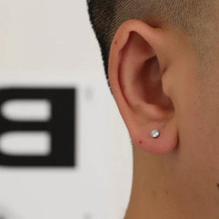 Diamond Stud Earrings ArtsKoreanMan