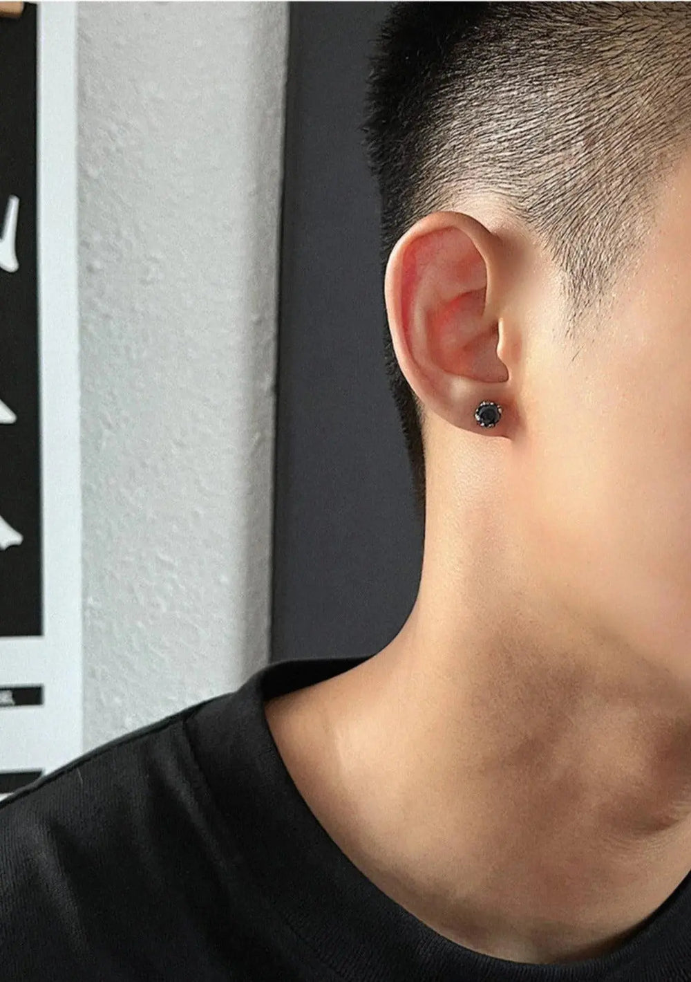 Diamond Stud Earrings ArtsKoreanMan