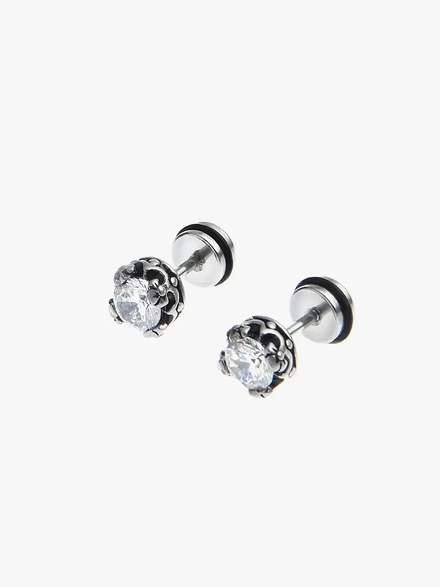 Diamond Stud Earrings ArtsKoreanMan