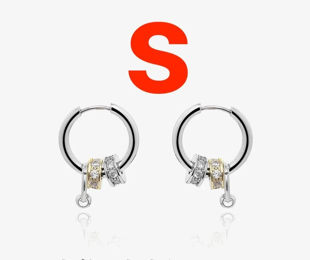 Diamond-Studded Earrings ArtsKoreanMan