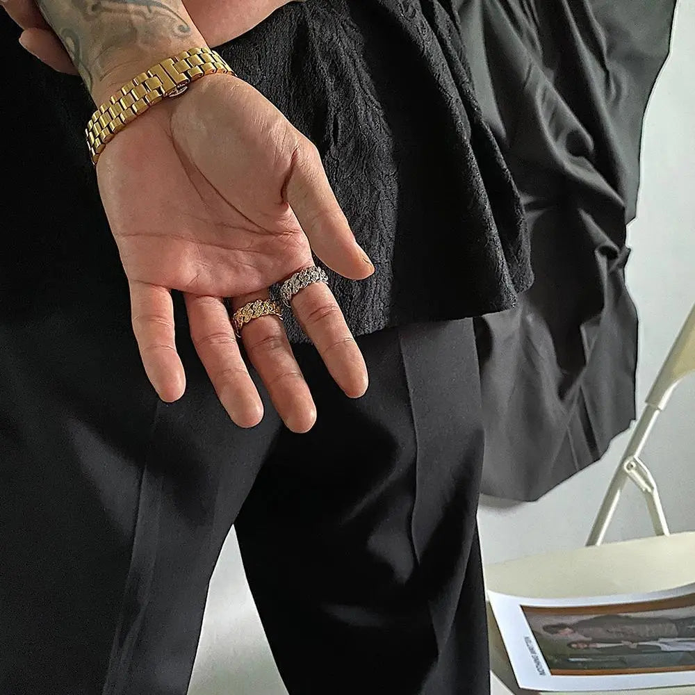 Diamond Chain Ring ArtsKoreanMan