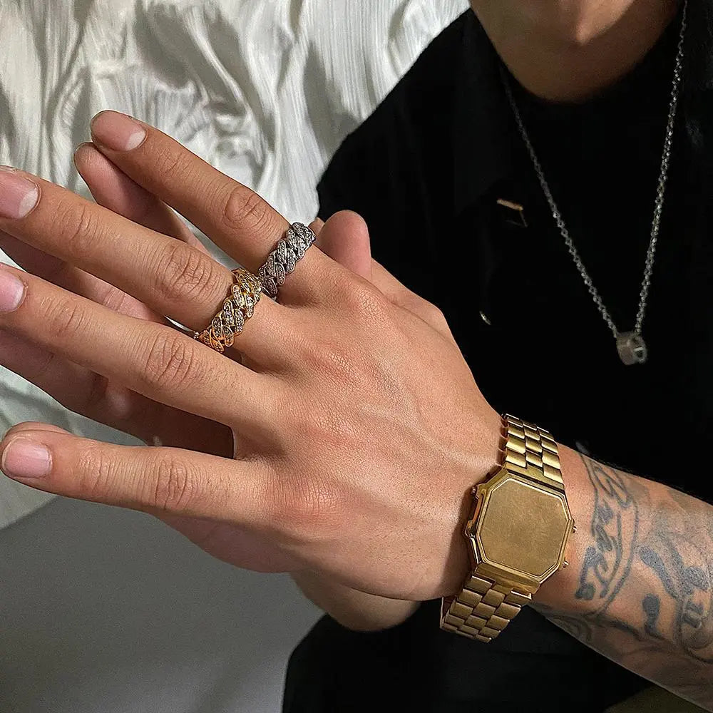 Diamond Chain Ring ArtsKoreanMan