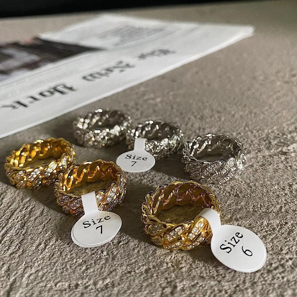 Diamond Chain Ring ArtsKoreanMan