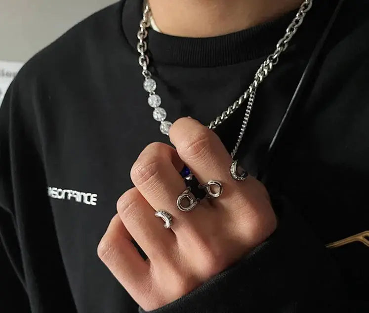 Diamond Opening Ring ArtsKoreanMan