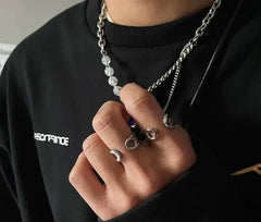 Diamond Opening Ring ArtsKoreanMan