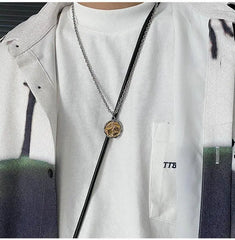 Dice Poker Coin Necklace ArtsKoreanMan