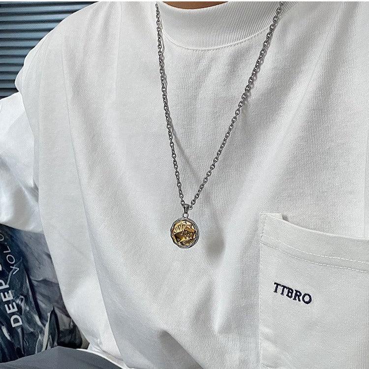 Dice Poker Coin Necklace ArtsKoreanMan