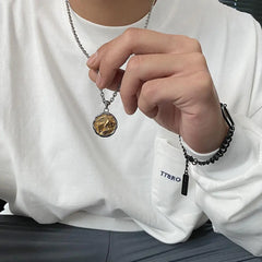 Dice Poker Coin Necklace ArtsKoreanMan