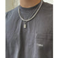 Double Cuban Chain Necklace ArtsKoreanMan
