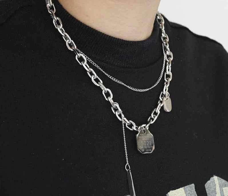 Double-Layer Chain Necklace