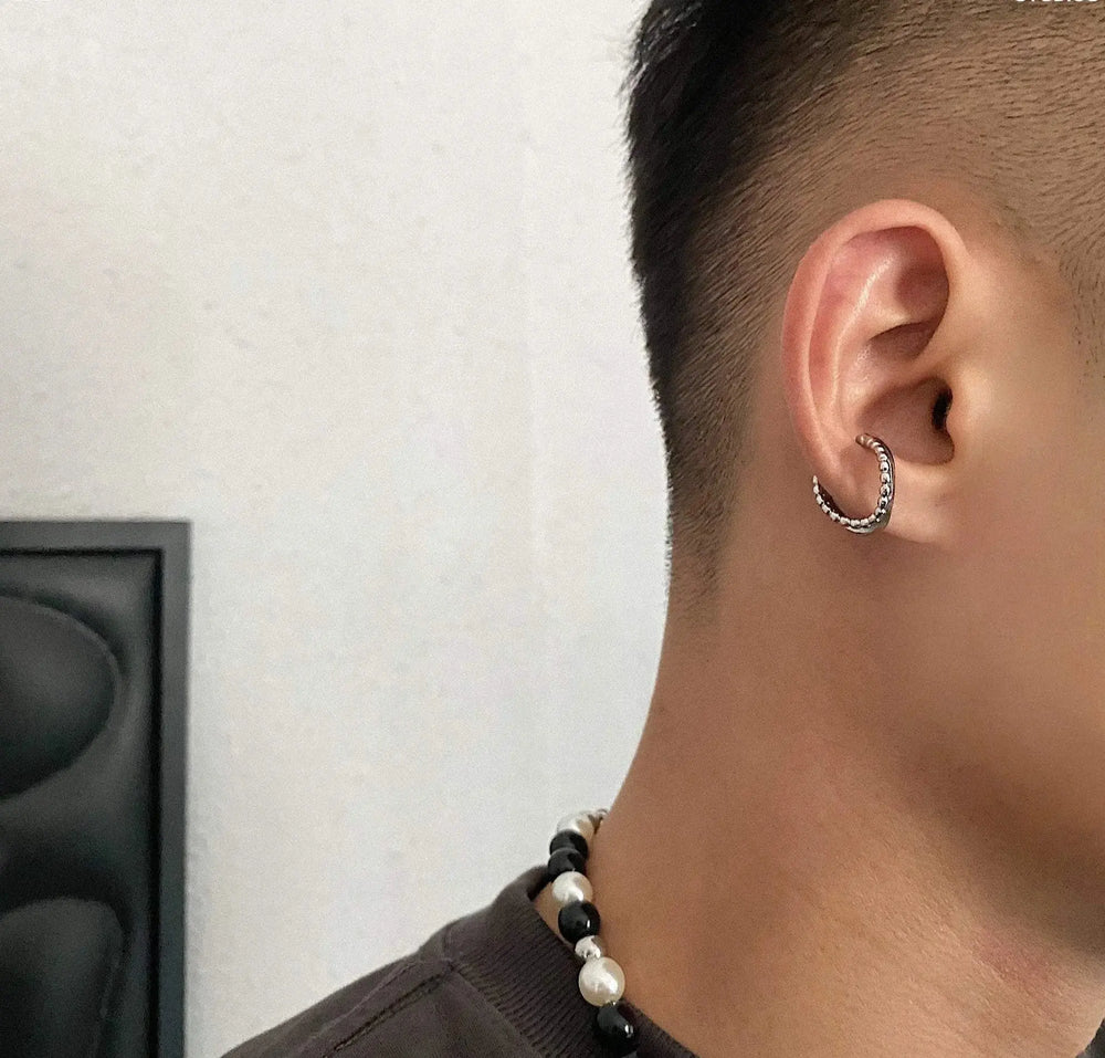 Double Layer Ear Clip ArtsKoreanMan