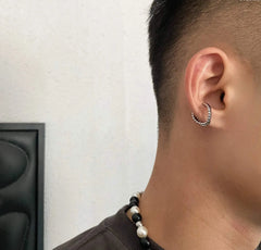 Double Layer Ear Clip ArtsKoreanMan