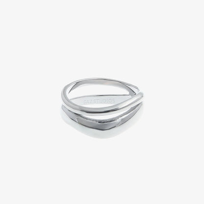 Double Layer Open Ring
