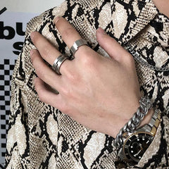 Double Layer Ring ArtsKoreanMan