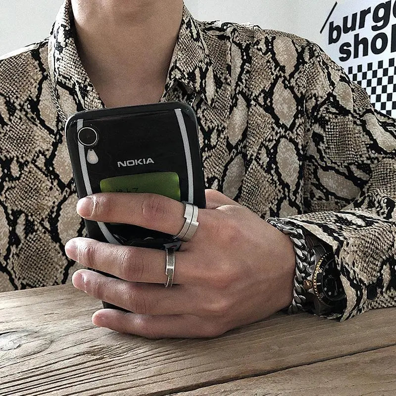 Double Layer Ring ArtsKoreanMan