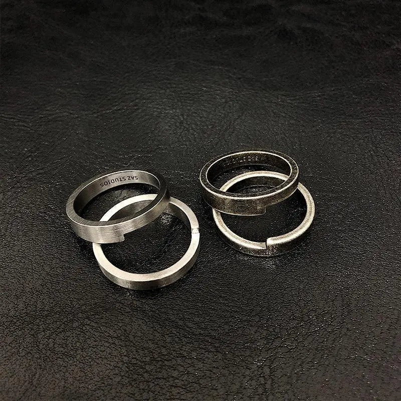 Double Layer Ring ArtsKoreanMan