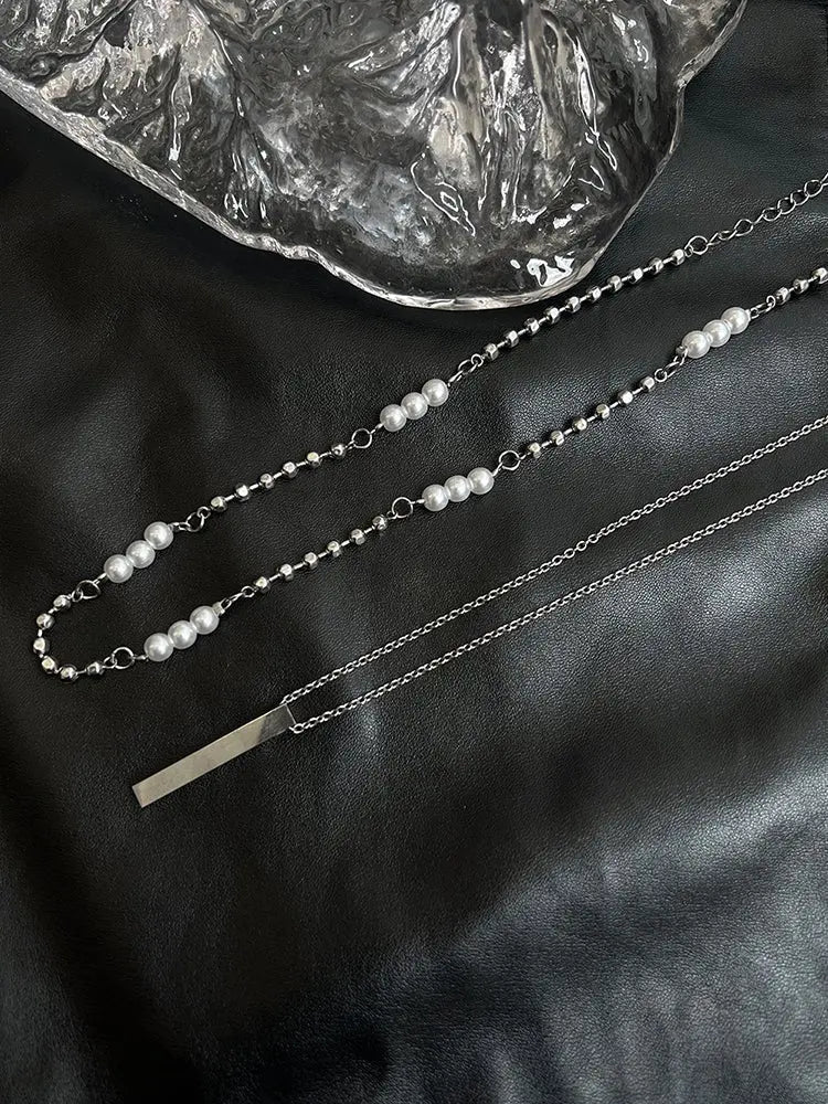 Double Pendant Necklace ArtsKoreanMan