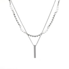 Double Pendant Necklace ArtsKoreanMan