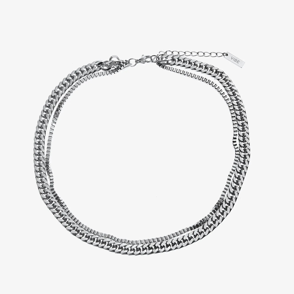 Double Layered Cuban Link Chain ArtsKoreanMan